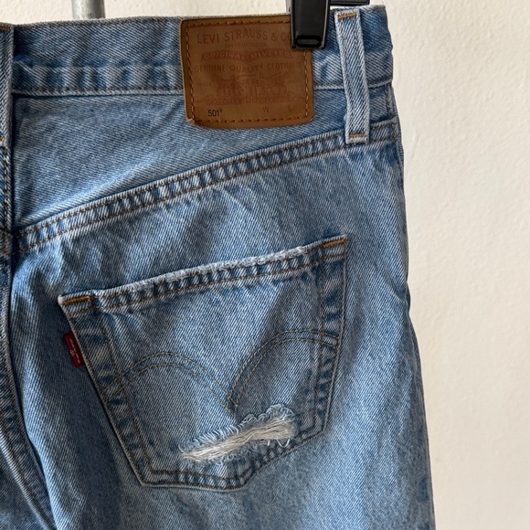 Levi's Denim - Levi’s 501 Button Fly Straight Jeans Womens 26x30